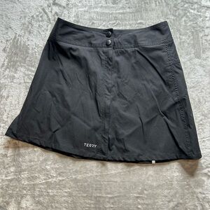 Terry Athletic Women's Black Skirt